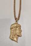 Fio em Ouro com Cara de Cristo 19.2K