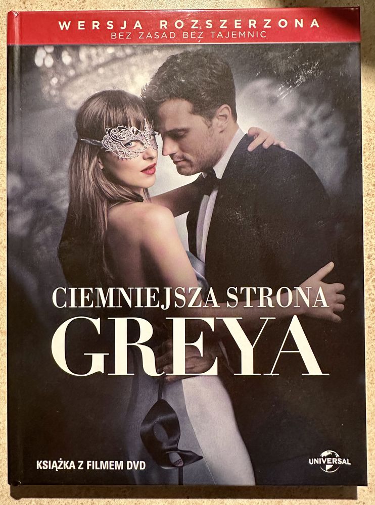 Ciemniejsza Strona GREYA  DVD plus książka