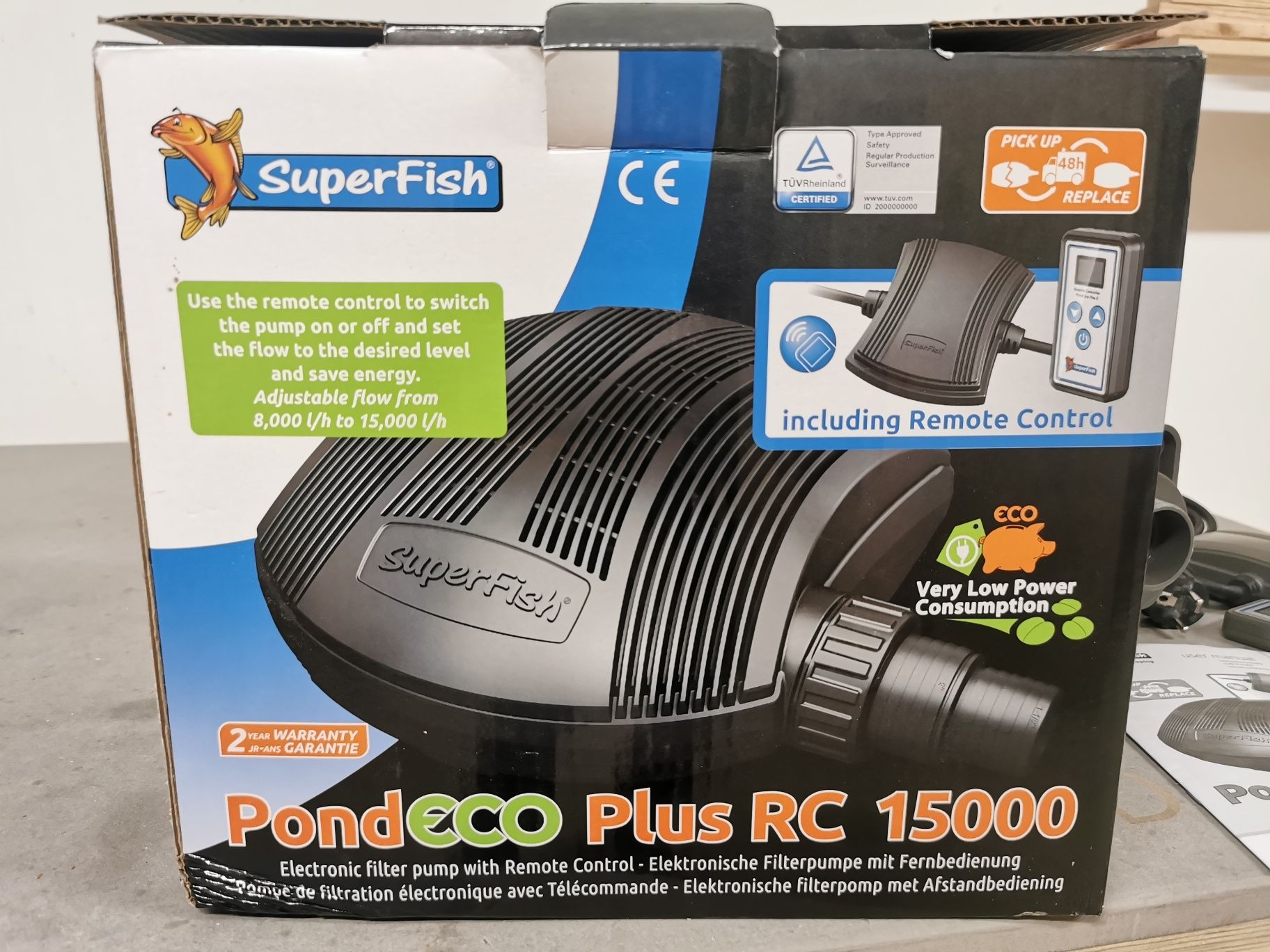 Bomba Pond Eco Plus RC 15000