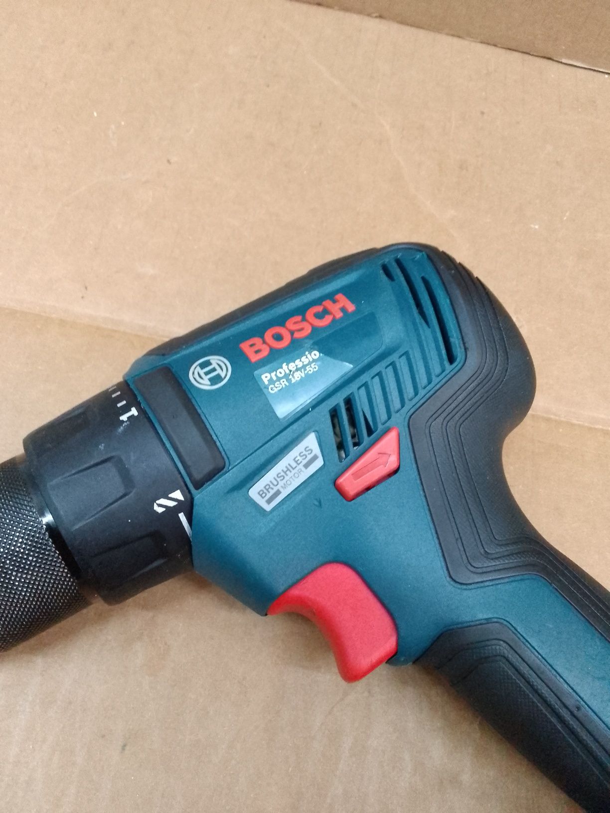 Bosch GSR 18V-55 Wiertarko Wkrętarka Akumulat Brushless 4.0Ah 2022.6