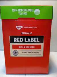 Англійський Чай, чорний в пакетиках Diplomat Red Label, 0,5 кілограм