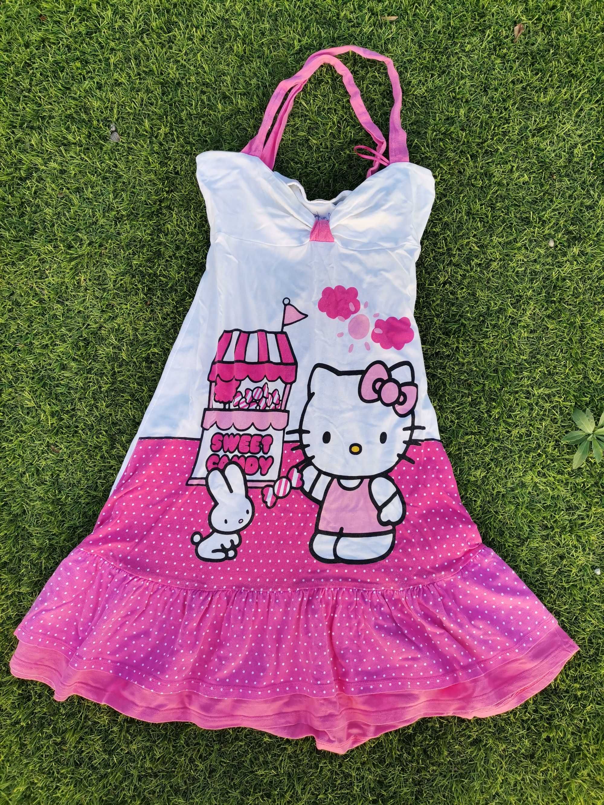 Vestido rosa Hello Kitty Oysho