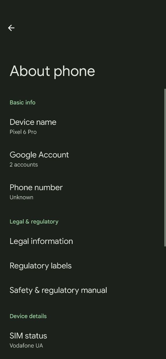 Google Pixel 6 Pro G8V0U 12/128 sim+eSim