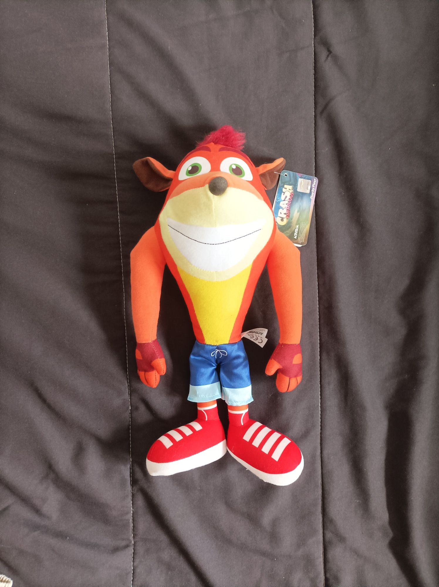 Boneco de peluche de Crash Bandicoot