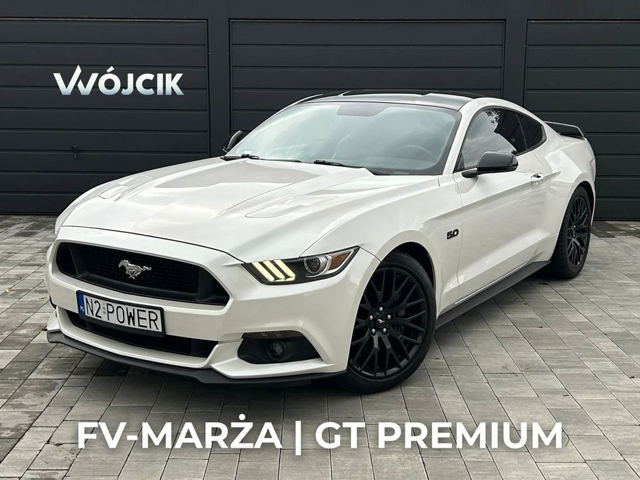 Ford Mustang GT Premium 5.0 V8 421 KM, Automat, Wydech, Shaker, Skóry wentylowane