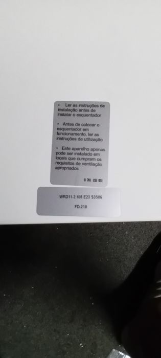 Esquentador Vulcano Gás Natural