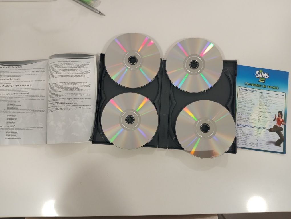 OS Sims 2 para PC em português com o Manual 
Jogo totalmente em portug