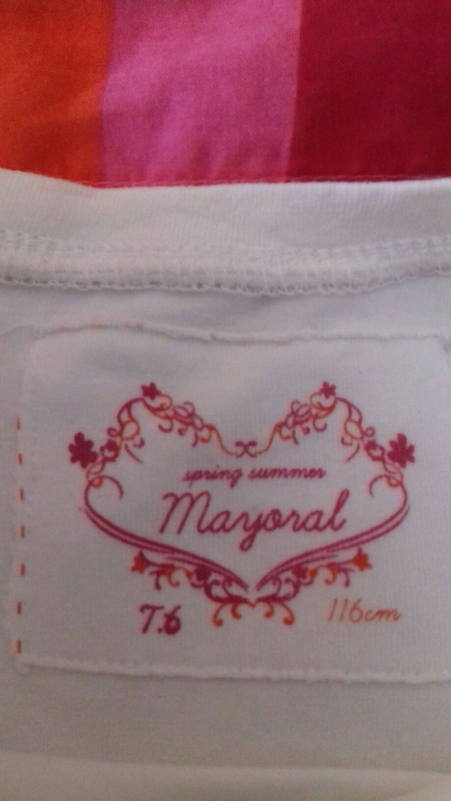 Conjunto Mayoral menina