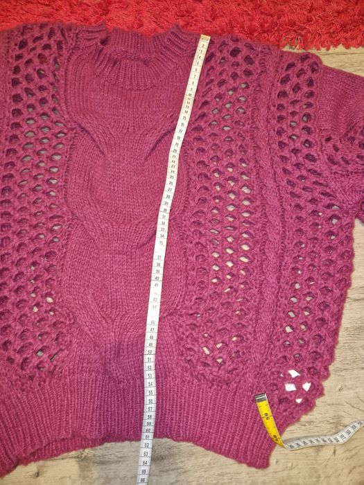 Sweterek fuksja nowy