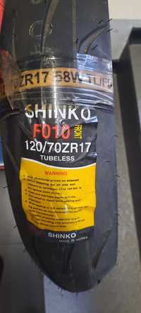 Шина мото 120/70R17 SHINKO новая