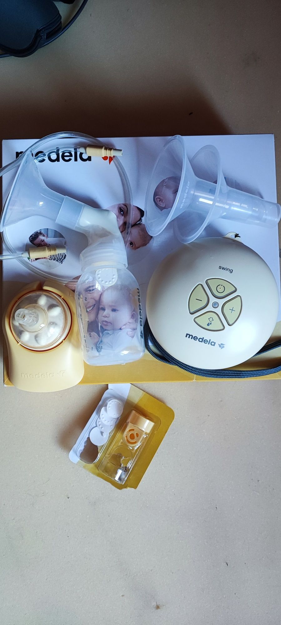 Medela Swing pojedynczy +nowe membrany i lejki