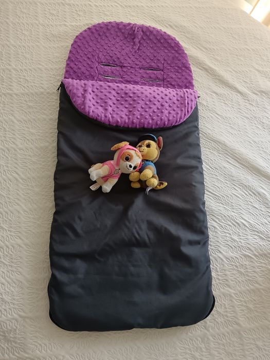 Śpiworek zimowy do wózka