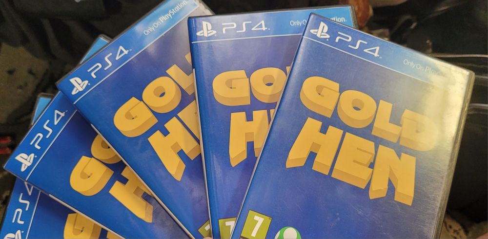 Lapse Jailbreak GoldHen PS4 z dodatkowymi programami na płycie BluRay