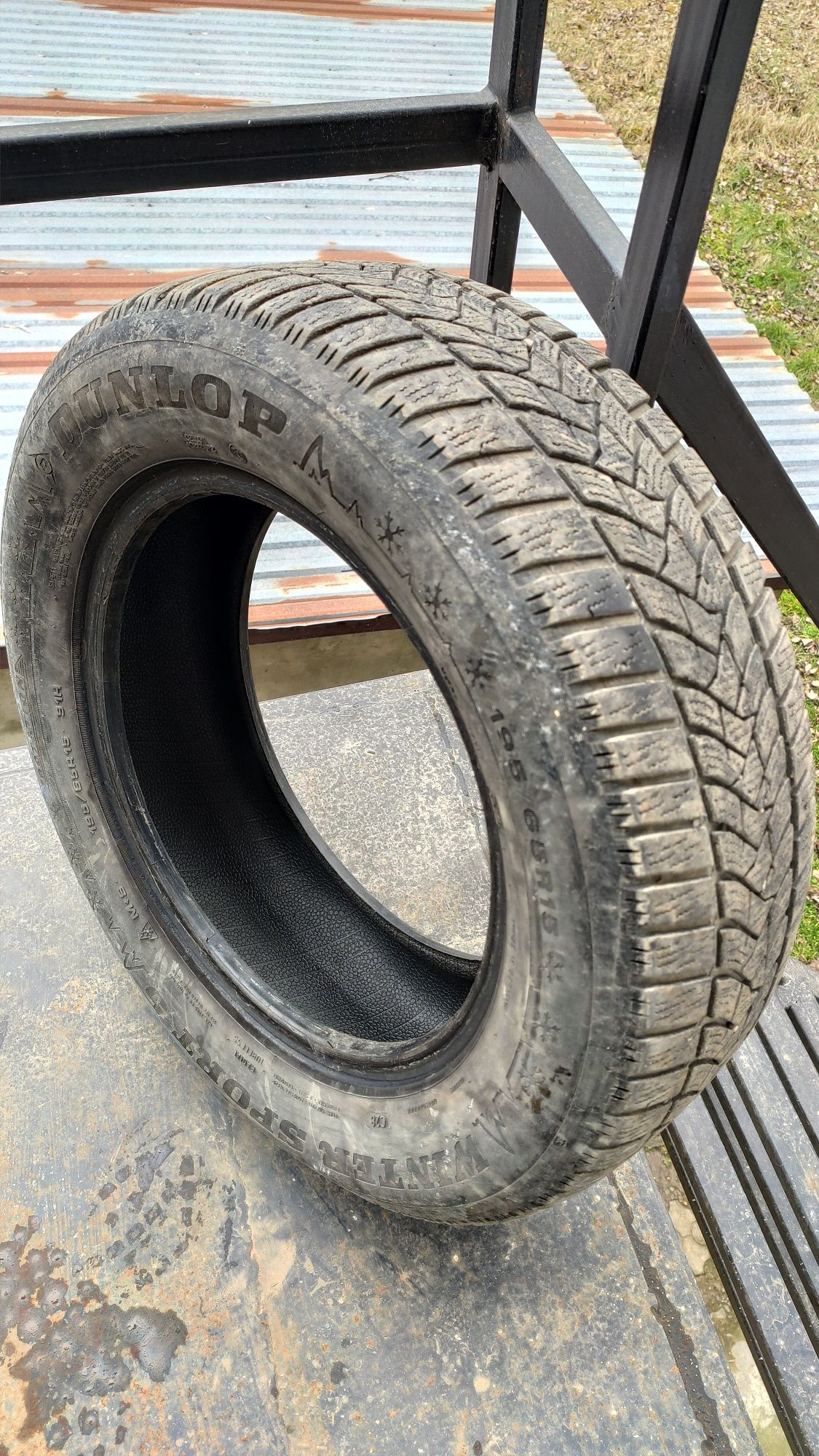 Шина dunlop winter sport 5 m+s 195/65 r15 німецька зимова