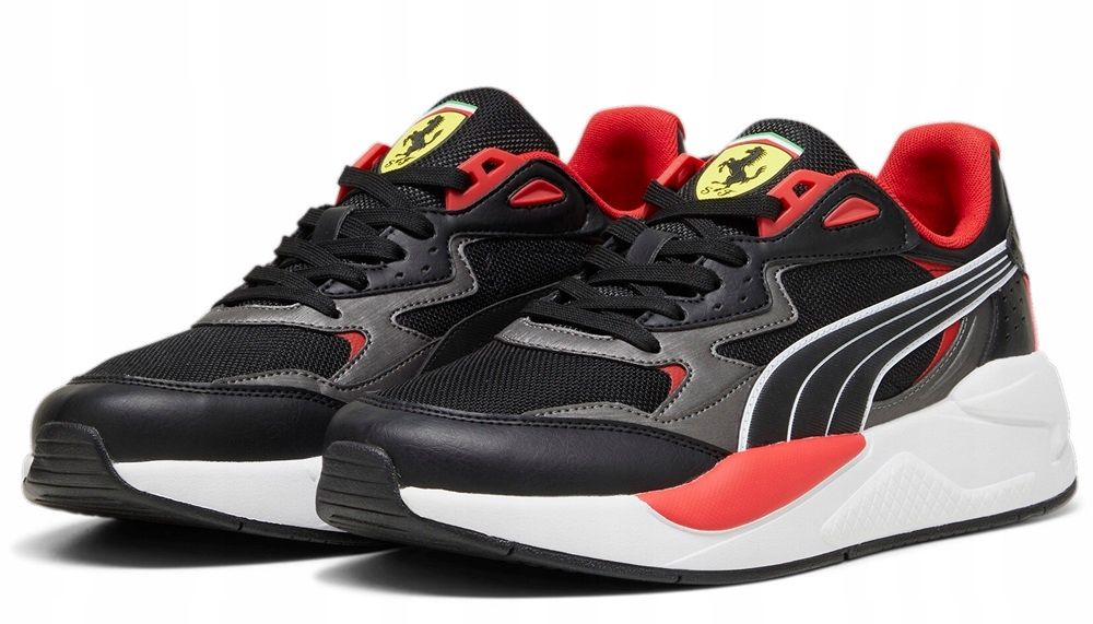 Buty Puma Ferrari X-Ray Speed Sf Sneakersy Męskie Czarne 42