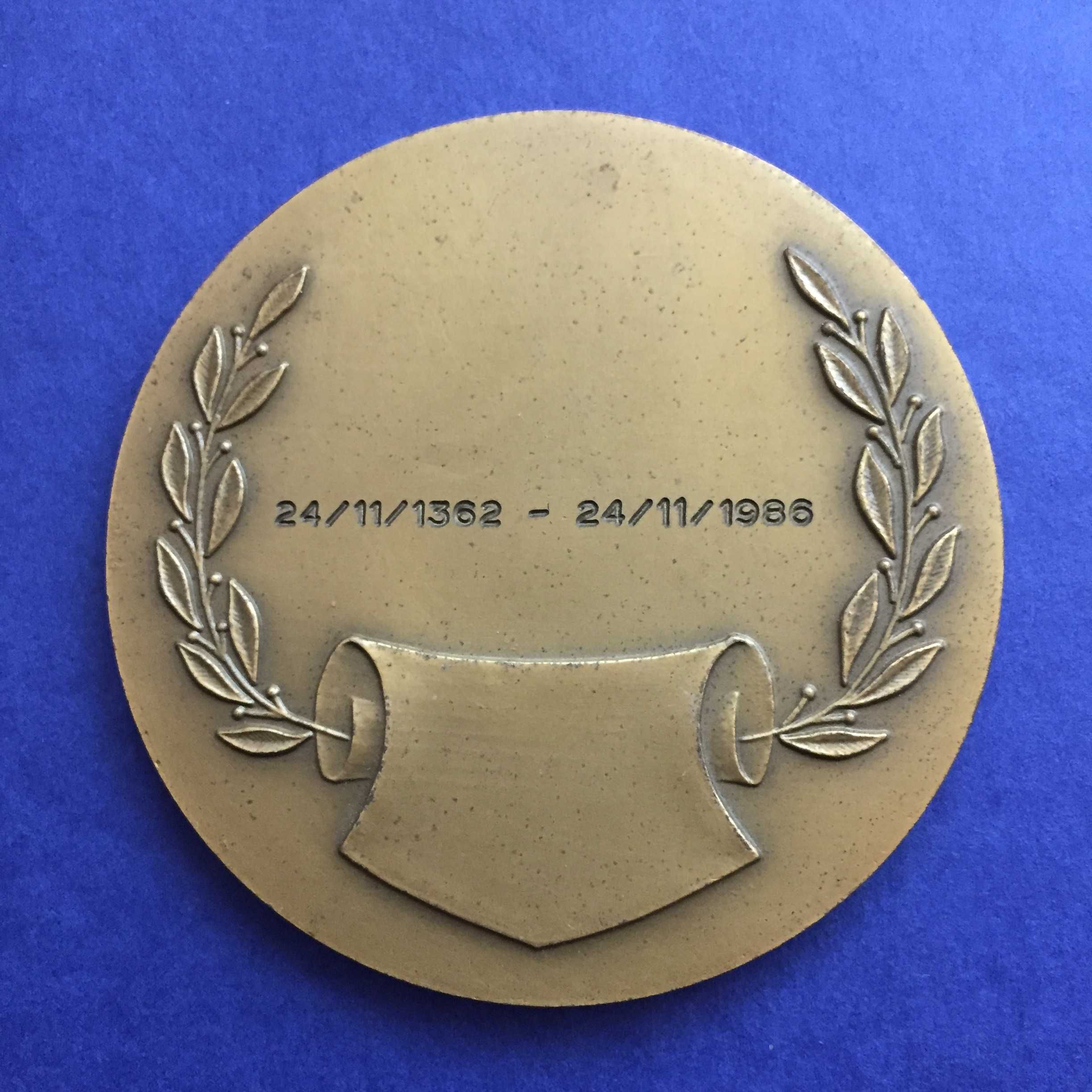 medalha Vila de Sines 1362 : 1986
