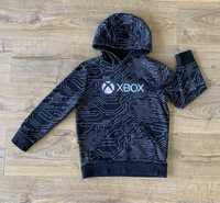 Xbox bluza sportowa kangurka 128 czarna srebrna zadbana oryginalna