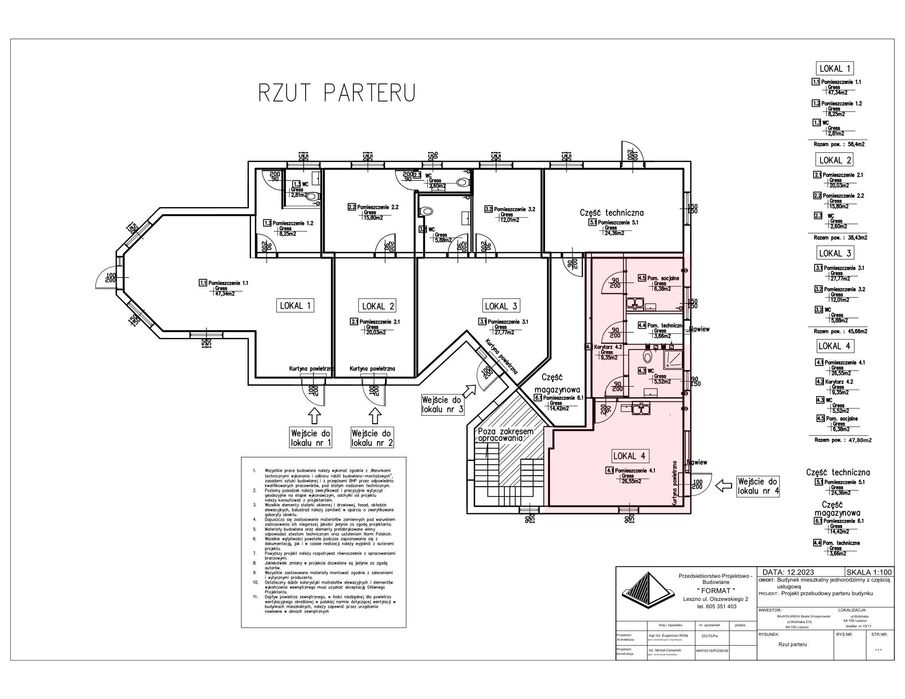 wynajmę lokal handlowo-usługowy