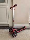 Дитячий триколісний самокат Globber Primo Plus Ferrari Black Red