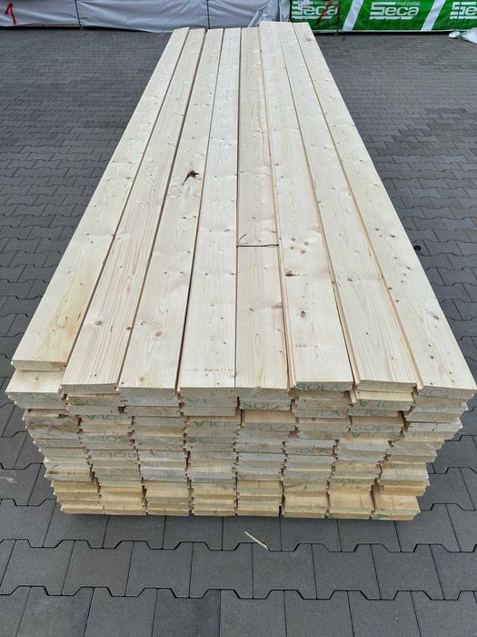 Deska Stropopodłoga Świerk 40x146mm C