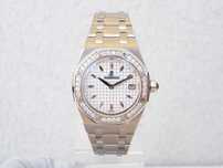 Audemars Piguet Royal Oak Lady Steel Bracelet Diamond Silver Dial 33mm