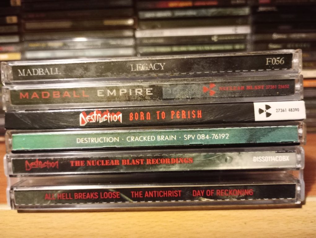 Tankard Destruction Madball płyty CD