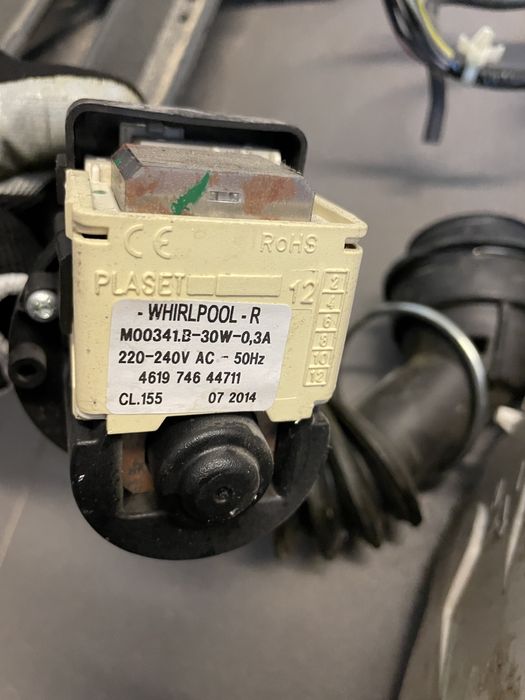 Pralka Whirlpool AWO/C 61003P części silnik wizjer dozowniki