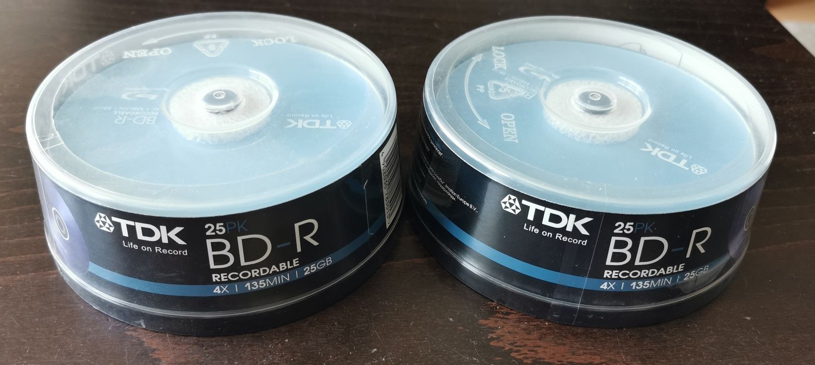 Płyty Blu-Ray TDK BD-R 25GB

TDK BD-R 25GB