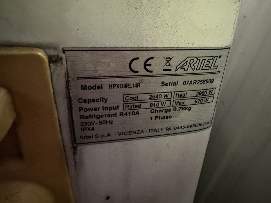 Klimatyzator Split ARTEL 8.5 kW 29000 BTU 78 m2 A