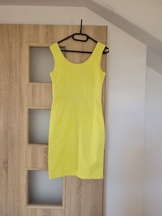 Top secret sukienka limonkowa