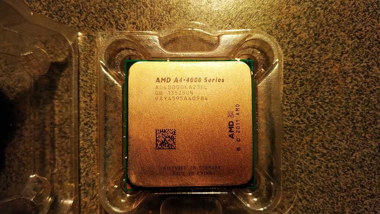 Продам процессор AMD A4-4000 APU with Radeon(tm) HD Graphics 3.00 GHz