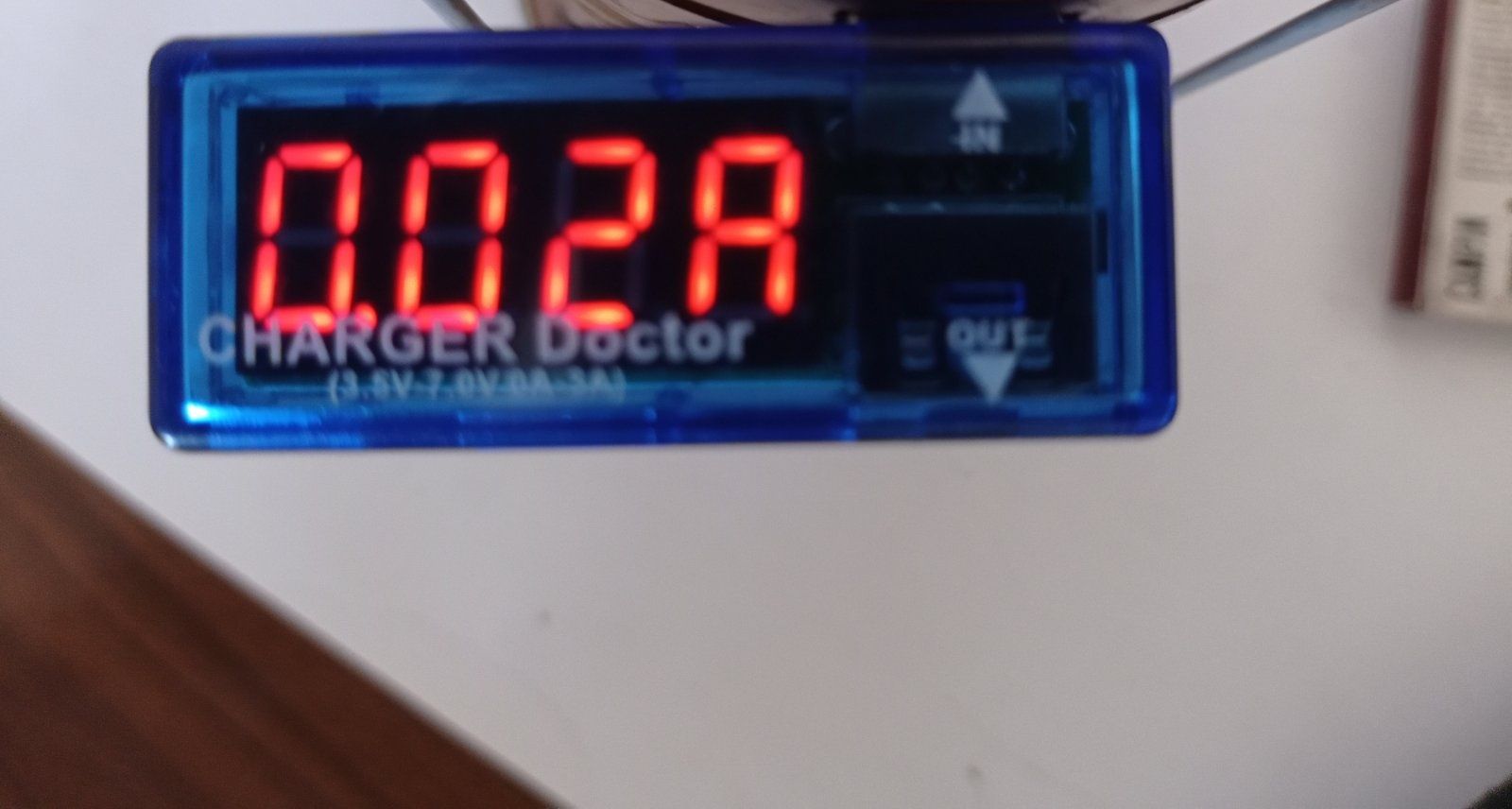 Мікро usb амперметр-вольтметр