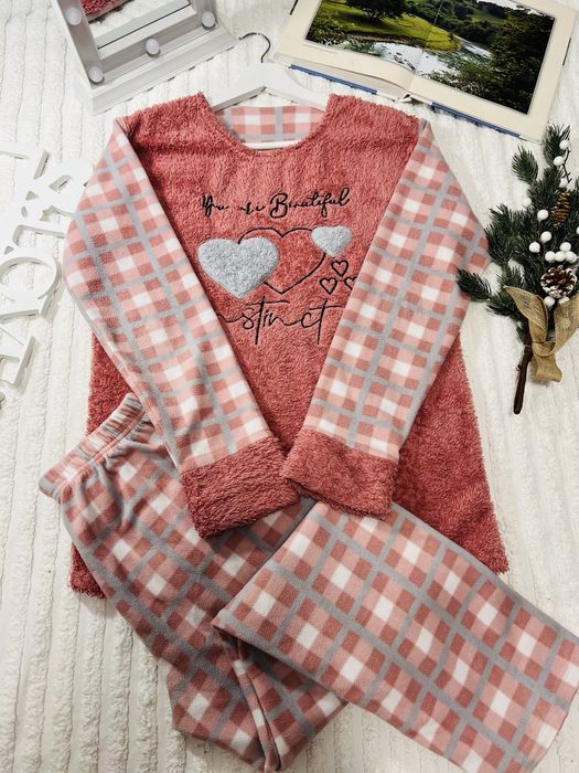 Піжама жіноча тепла бавовна / пижама женская теплая