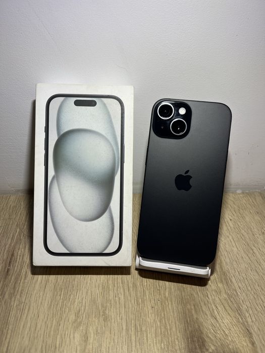 Iphone 15 256gb czarny