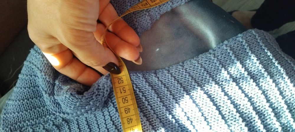Sweter niebieski H&M rozm. XS