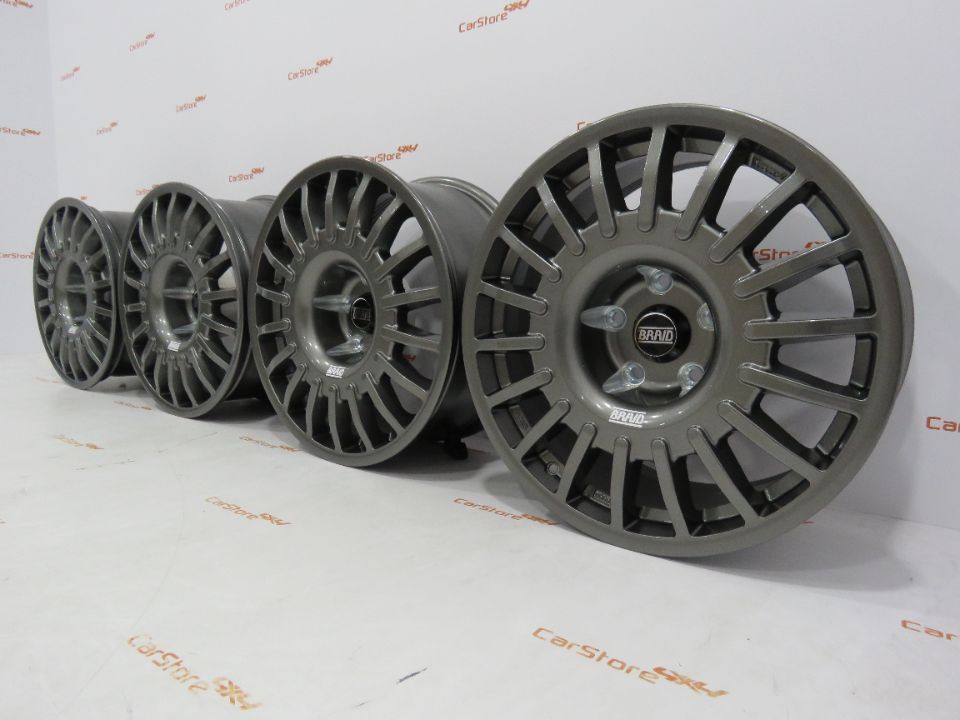 Jantes Braid Winrace T 17 x 7.5J Antracite Com Tampa VW Amarok 5x120