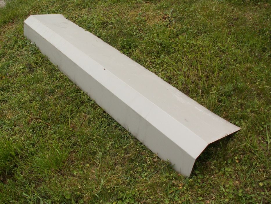 Blachy gięte-14x9x30, dług.200 cm-obróbki blacharskie,parapet,okap