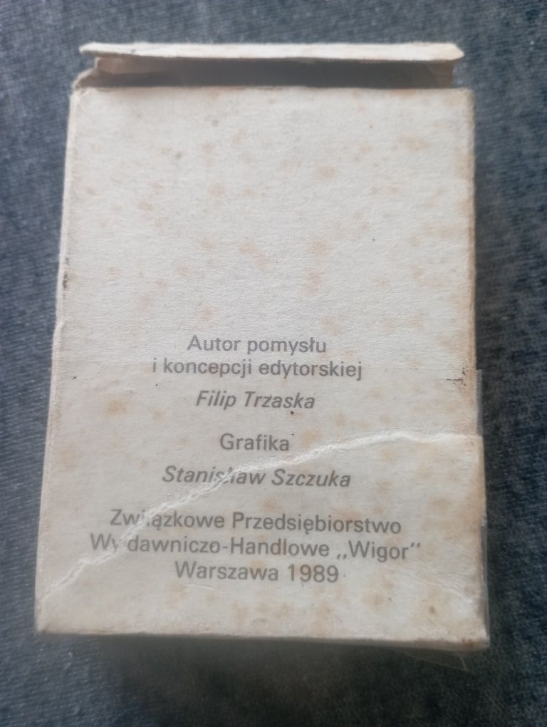 Gra czarny Piotruś PRL