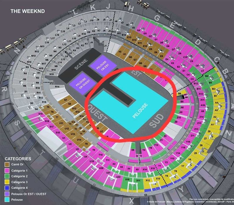 Квиток на The Weeknd у Парижі 11.07.26