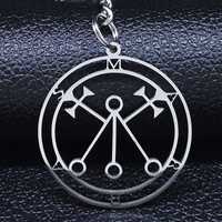 Sigil Marbas Satanistyczny talizman amulet stal nierdzewna