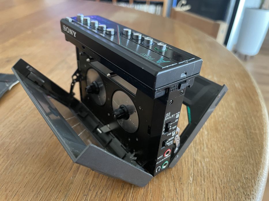Sony Walkman WM-W800 najmniejszy podwójny stereodeck, unikat, z REC