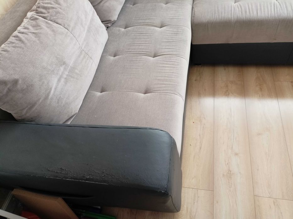 Narożnik duży szary