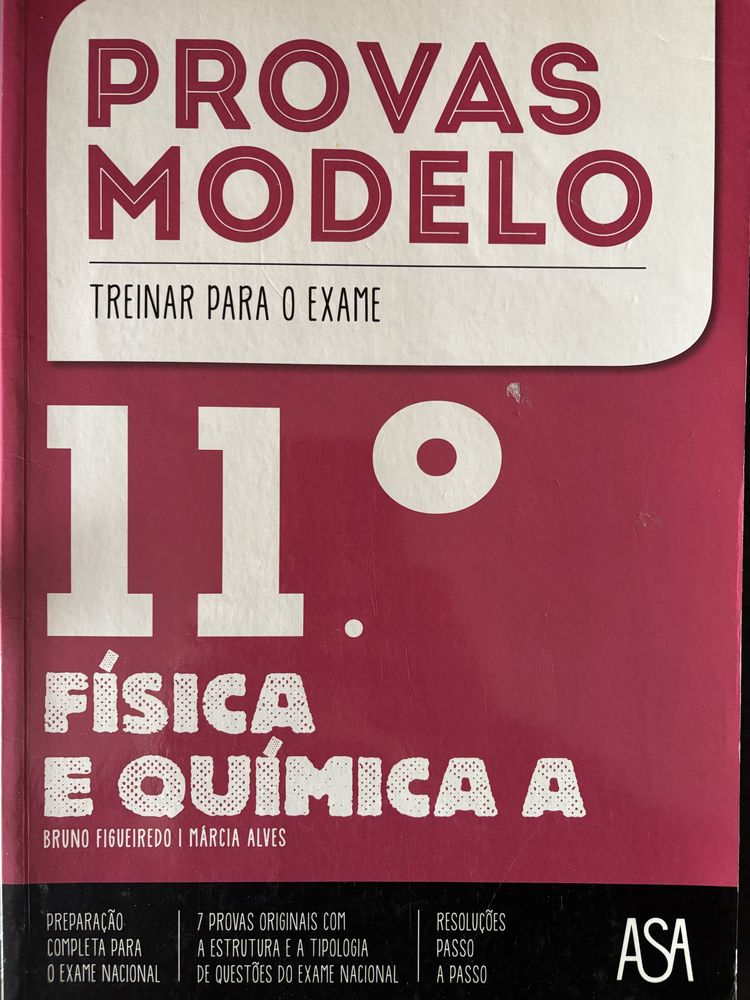 Provas Modelo Física e Química A 11.º Ano