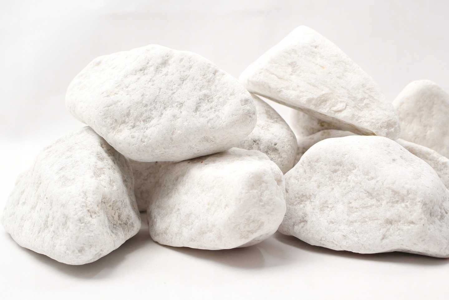 Skała Snow Stone Biały Kamień do Akwarium lub Terrarium 10kg