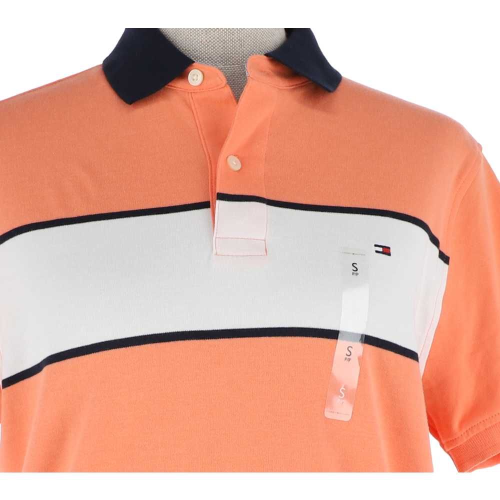 Pomarańczowa koszulka polo marki Tommy Hilfiger, rozmiar S - 36