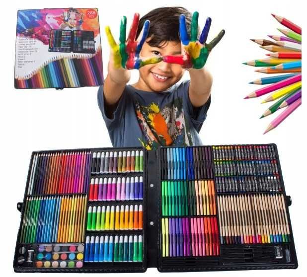 Для рисования набор из168,288 предметов, кейс, набір для  малювання