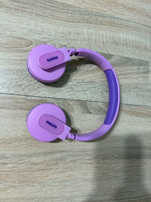 Słuchawki bezprzewodowe nauszne dla dzieci różowe Philips TAK4206PK