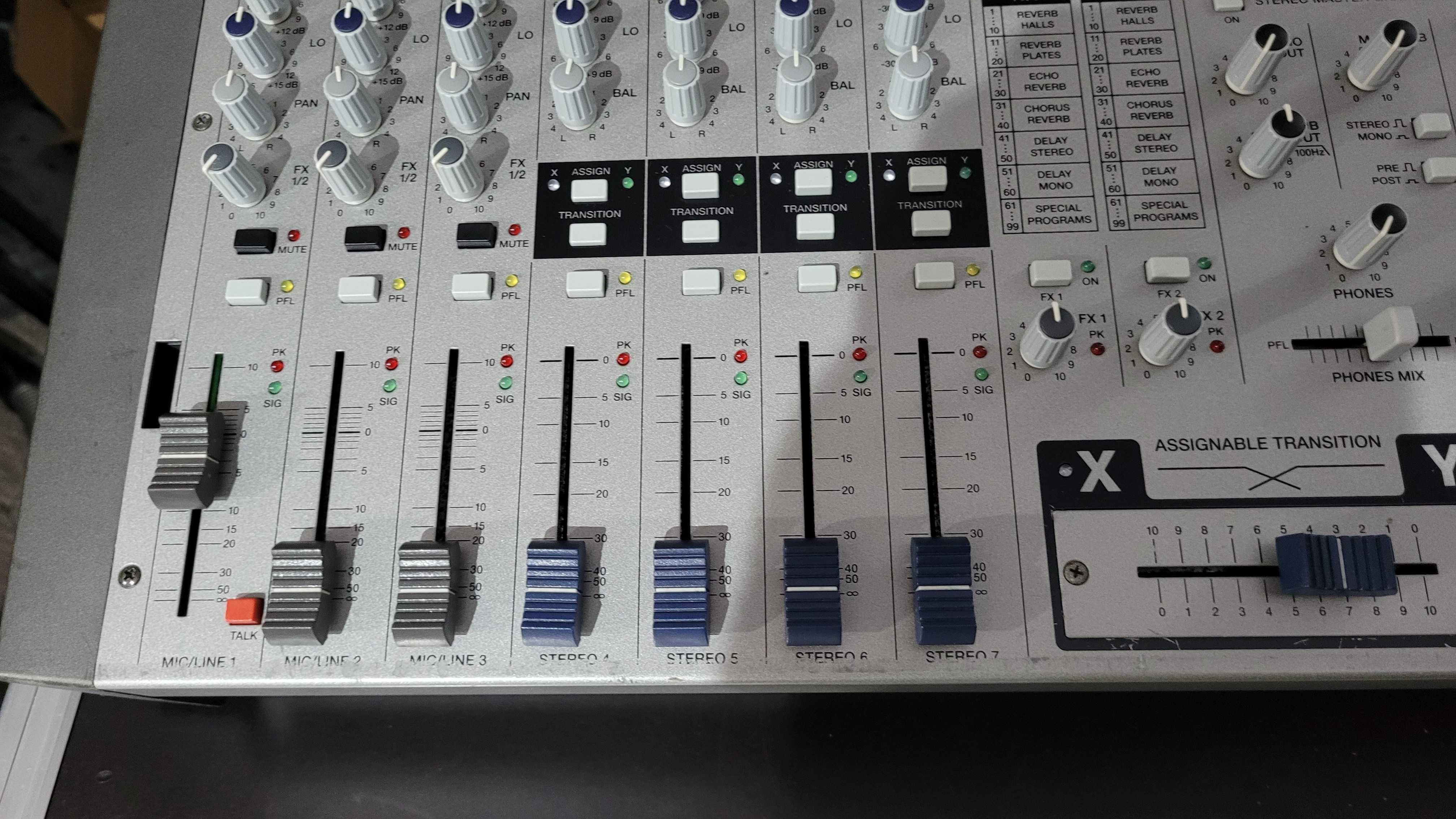 DYNACORD MP7 Powermixer dla Dj'a,  2 x 300W OKAZJA!