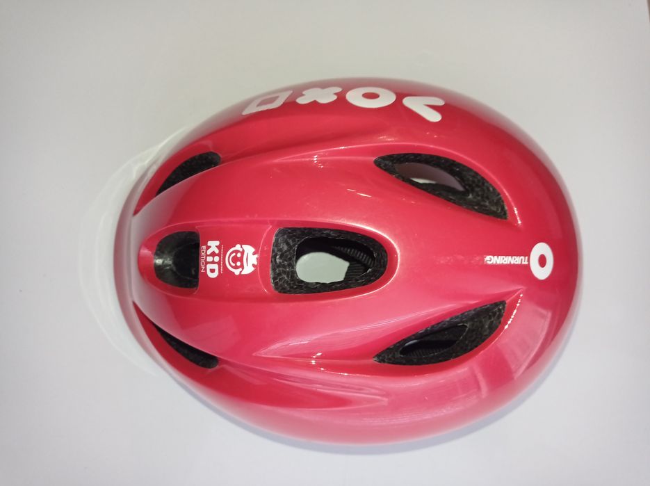 Kask rowerowy dla dzieci BTwin rozmiar 47-53 cm