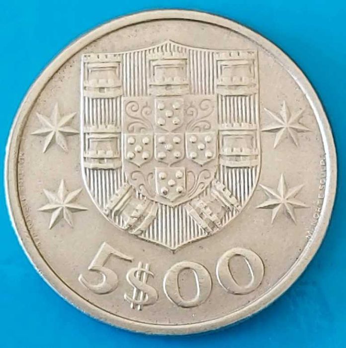 5$00 de 1981 Republica Portuguesa